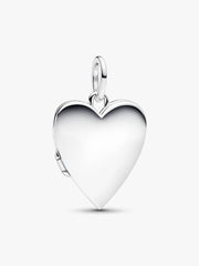 Engravable Openable Heart Tag Pendant Sterling silver