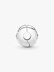 Sparkling Sunburst Clip Charm Sterling silver
