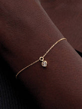 FINAL SALE - Pandora Talisman 14k Gold Lab-grown Diamond Heart Chain Bracelet 0.25 ct TW, 14k gold