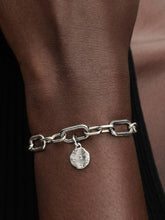 FINAL SALE - Engravable Mini Medallion Charm Sterling silver