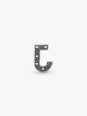 Letter J Alphabet Charm Sterling silver