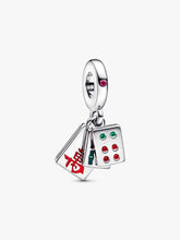 FINAL SALE - Mahjong Triple Dangle Charm Sterling silver