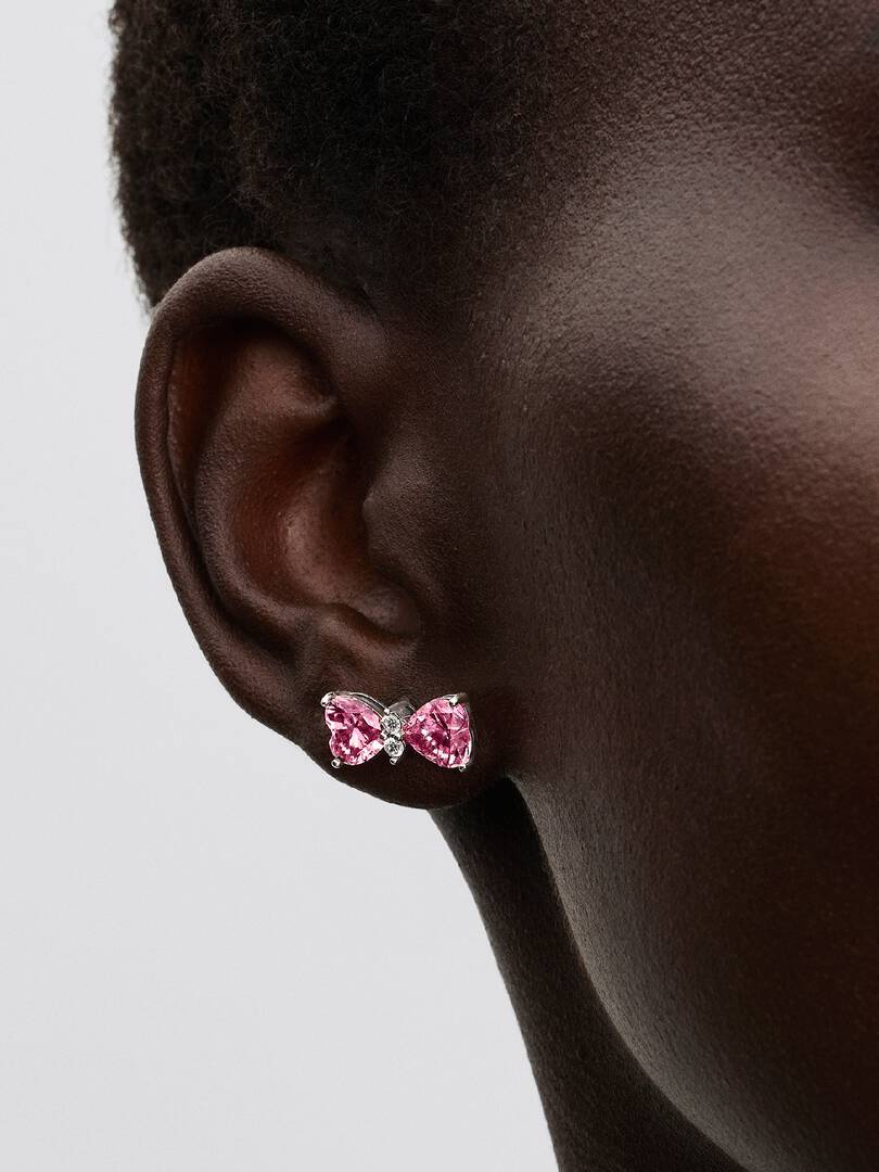 FINAL SALE - Bow Stud Earrings Sterling silver