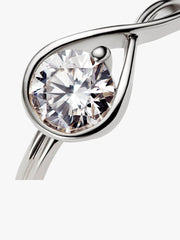 Pandora Infinite 14k White Gold Lab-grown Diamond Ring 1.00 ct TW, 14k white gold