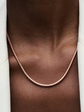 Pandora Moments Snake Chain Necklace 14k rose gold plating