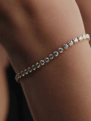 Pandora Era 14k Gold Lab-grown Diamond Tennis Bracelet 4.60 ct TW, 14k gold