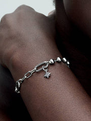 Star Mini Dangle Charm Sterling silver