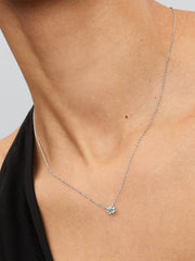 Pandora Era Lab-Grown Diamond Pendant Necklace 0.50 ct TW, 14k white gold