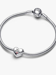 Engravable You're My Person Heart Charm Sterling silver