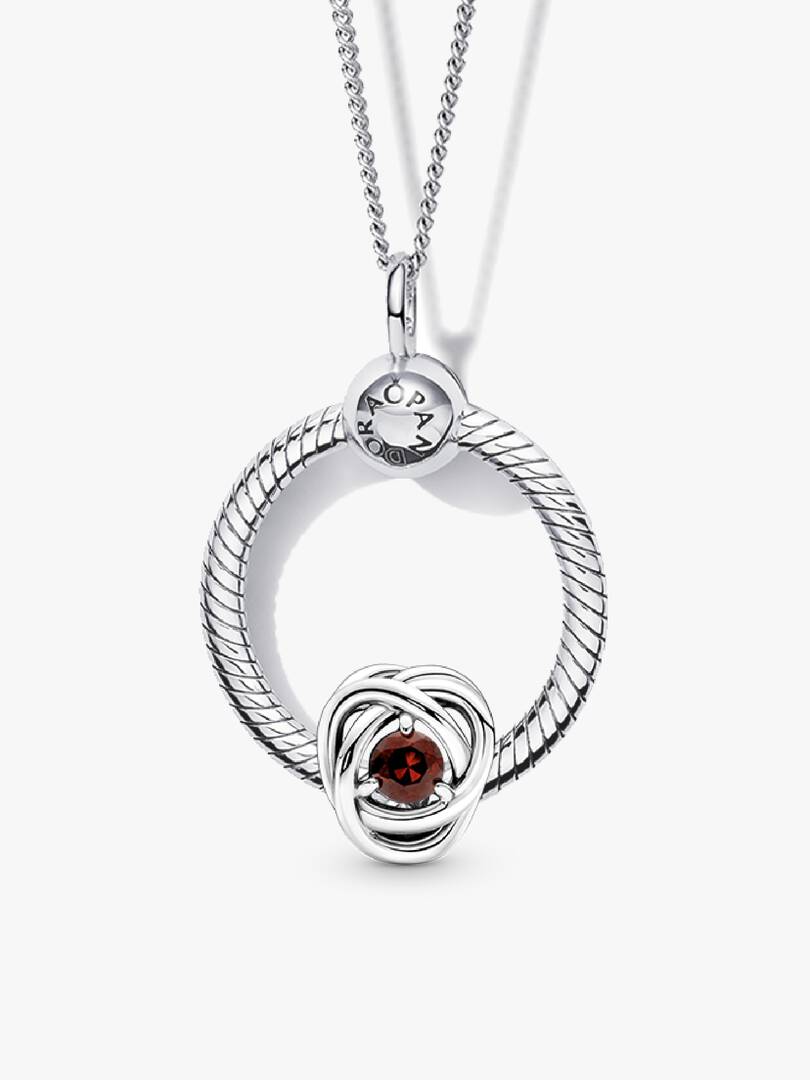January Birthday Necklace Set 3 Quantity
