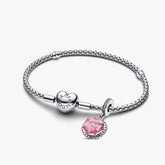 Happy Birthday to You Studded Charm Bracelet Set 2 Quantity