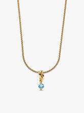 March Eternity Circle Dangle Charm Necklace Set 2 Quantity