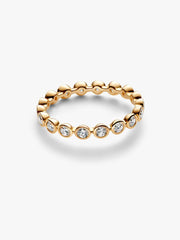 Pandora Era Bezel Lab-Grown Diamond Eternity Ring 0.70 ct TW, 14k gold
