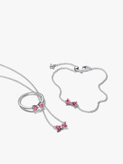 Sparkling Bow Jewelry Set 3 Quantity