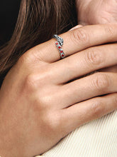 FINAL SALE - Game of Thrones Dragon Sparkling Ring Sterling silver