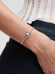 Disney Mickey Mouse Clasp Moments Snake Chain Bracelet Sterling silver