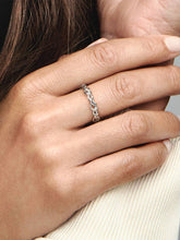 Knotted Hearts Ring Sterling silver
