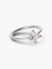 FINAL SALE - Pandora Nova 14k White Gold Lab-grown Diamond Ring 1.00 ct TW, 14k white gold