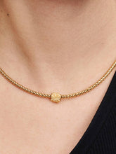 Textured Clover Mini Charm 14k gold plating