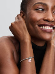 Splittable Mother & Daughter Dangle Charm Sterling silver