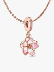 Cherry Blossom Pendant Necklace Set 2 Quantity