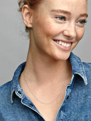 Classic Cable Chain Necklace Sterling silver
