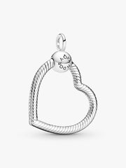 Pandora Moments Heart Charm Pendant Sterling silver