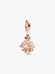FINAL SALE - Happy Birthday Gift Openable Dangle Charm 14k rose gold plating