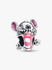 Disney Stitch Birthday Cake Charm Sterling silver