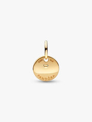 FINAL SALE - Peace, Love & Luck Dangle Charm 14k gold
