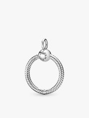 August Birthstone Eternity Circle O Pendant Set 3 Quantity