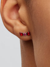 Disney Snow White Bow Stud Earrings Sterling silver