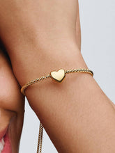 Be Love Engravable Heart Charm 14k gold plating