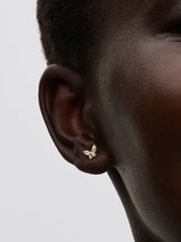 Butterfly Stud Earrings 14k gold plating