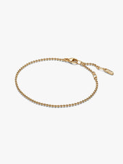 Pandora Era Bead Chain Bracelet 14k gold