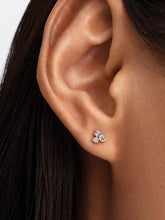 Pandora Era Lab-Grown Diamond Cluster Stud Earrings 0.19 ct TW, 14k gold