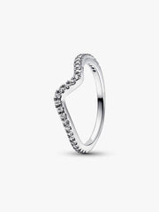 Sparkling Wave Ring Sterling silver