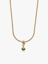 August Eternity Circle Dangle Charm Necklace Set 2 Quantity