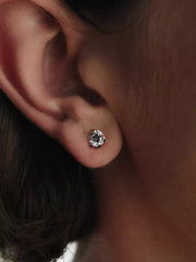 FINAL SALE - Pandora Nova 14k Gold Lab-grown Diamond Earrings 1.00 ct TW, 14k gold