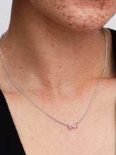 Bow Pendant Necklace Sterling silver