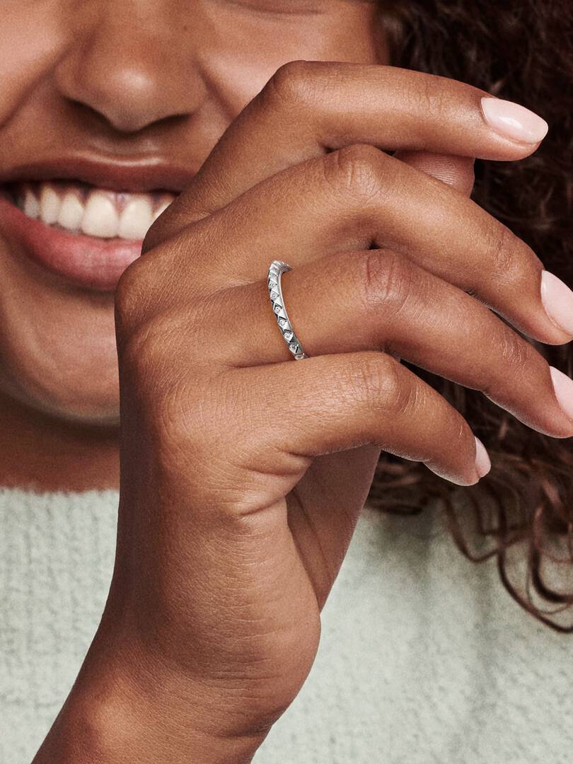 Pandora ME Pyramids Ring Sterling silver