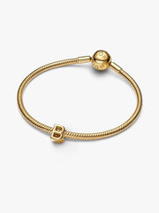 Letter B Alphabet Charm 14k gold plating