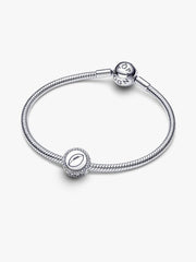Engravable Football Charm Sterling silver