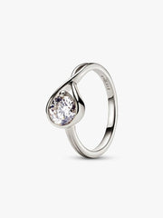 Pandora Infinite 14k White Gold Lab-grown Diamond Ring 1.00 ct TW, 14k white gold