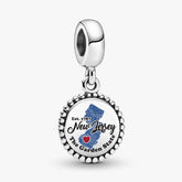 NJ Map Dangle Charm