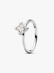 FINAL SALE - Pandora Nova 14k White Gold Lab-grown Diamond Ring 1.00 ct TW, 14k white gold