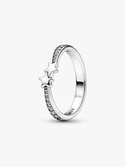 Shooting Stars Sparkling Ring Sterling silver