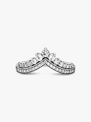 Princess Wishbone Ring Sterling silver