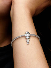 Disney Beauty and the Beast Mrs. Potts and Chip Dangle Charm Sterling silver