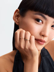 Pandora Era Lab-Grown Diamond Crossover Ring 0.07 ct TW, 14k gold